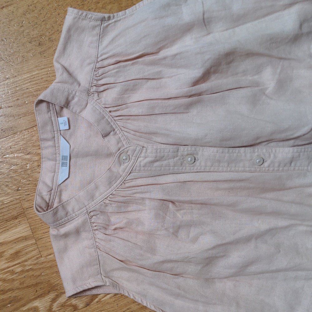 Uniqlo linen blouse, size small